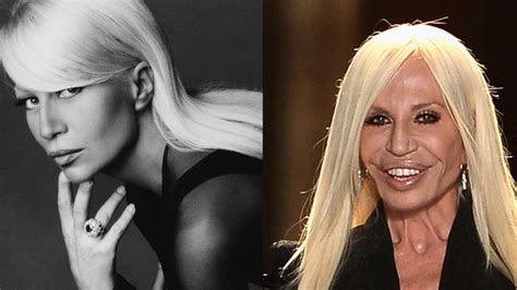 donatella versace antes de operarse|Desfiles Versace Hombre y Mujer .